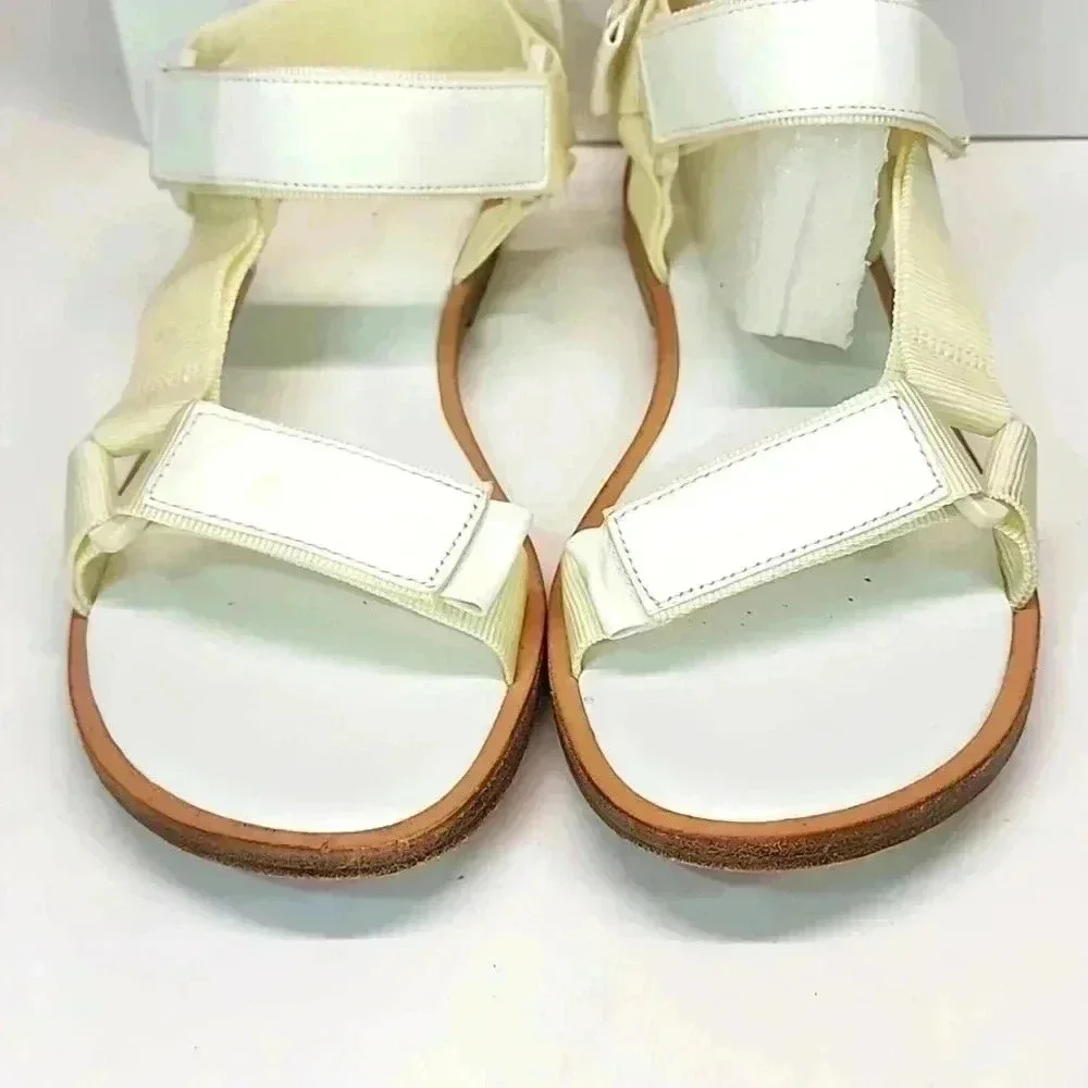 Vince slingback leather upper sandal size 36.5